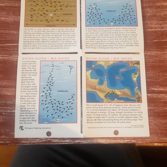 Duck Hunting Laminated Pocket Guides - Set of 3 - Picture 8 of 11